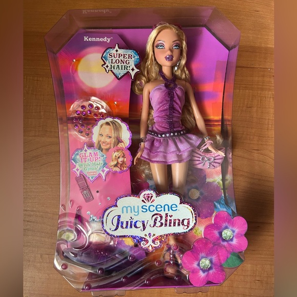 My Scene Juicy Bling Kennedy Doll New In Box Barbie Mattel 2006